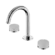 Serenity Basin Set Arc Spout With Carrara Handle Chrome