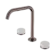Serenity Bath/Kitchen Set Edge Spout With Carrara Handle Brushed Bronze