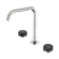 Serenity Bath/Kitchen Set Edge Spout With Verde Alpi Handle Brushed Nickel