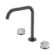 Serenity Bath/Kitchen Set Edge Spout With Arabescato Corchia Handle Gun Metal