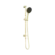 Serenity Rail Shower Brushed Gold