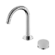 Serenity Progressive Basin Mixer Arc Spout With Carrara Handle Chrome