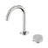 Serenity Progressive Basin Mixer Arc Spout With Carrara Handle Brushed Nickel