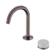 Serenity Progressive Basin Mixer Arc Spout With Carrara Handle Brushed Bronze