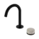 Serenity Progressive Basin Mixer Arc Spout With Rome Travertine Handle Matte Black