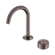 Serenity Progressive Basin Mixer Arc Spout With Metal Handle Brushed Bronze