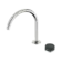 Serenity Progressive Bath/Kitchen Mixer Arc Spout With Verde Alpi Handle Brushed Nickel