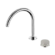 Serenity Progressive Bath/Kitchen Mixer Arc Spout With Rome Travertine Handle Chrome