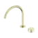 Serenity Progressive Bath/Kitchen Mixer Arc Spout With Metal Handle Brushed Gold