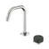 Serenity Progressive Basin Mixer Edge Spout With Verde Alpi Handle Brushed Nickel