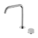 Serenity Progressive Bath/Kitchen Mixer Edge Spout With Carrara Handle Chrome