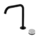 Serenity Progressive Bath/Kitchen Mixer Edge Spout With Carrara Handle Matte Black