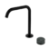 Serenity Progressive Bath/Kitchen Mixer Edge Spout With Verde Alpi Handle Matte Black