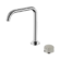 Serenity Progressive Bath/Kitchen Mixer Edge Spout With Rome Travertine Handle Chrome