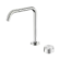 Serenity Progressive Bath/Kitchen Mixer Edge Spout With Metal Handle Brushed Nickel