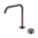 Serenity Progressive Bath/Kitchen Mixer Edge Spout With Metal Handle Brushed Bronze