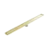 Tile Insert V Channel 1200x82mm Floor Grate 50mm Outlet Brushed Gold