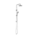 Round Twin Shower With Air Shower I Chrome