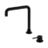 Mecca Hob Basin Mixer Square Swivel Spout Matte Black