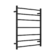 Non-Heated Towel Ladder Matte Black