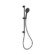 3 Function Shower Rail Matte Black