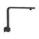Square Swivel Shower Arm Matte Black