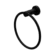 Mecca Hand Towel Ring Matte Black
