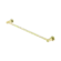 Mecca Single Towel Rail 600mm Brushed Gold
