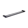 Celia Double Towel Rail 800mm Matte Black