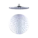 250mm Round Shower Head Chrome