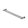 Mecca Double Towel Rail 800mm Gun Metal