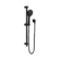 Flex Fit Rail Shower Matte Black