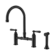 York Bridge Kitchen Set With Hand Spray Matte Black