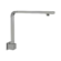 Square Swivel Shower Arm Gun Metal