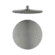 250mm Round Shower Head Gun Metal