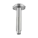 Round Ceiling Arm 100mm Length Brushed Nickel