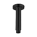 Round Ceiling Arm 100mm Length Matte Black