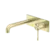 Opal Wall Basin/Bath Mixer 185mm Brushed Gold