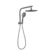Mecca 2 In 1 Twin Shower Gun Metal