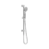 Mecca Shower Rail With Air Shower Chrome