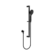 Ecco Shower Rail With Air Shower Matte Black