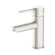Dolce Basin Mixer Straight Spout Brushed Nickel