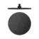 250mm ABS Round Shower Head Matte Black
