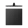 250mm ABS Square Shower Head Matte Black