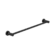 Dolce II Single Towel Rail 800mm Matte Black