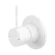 Mecca Shower Mixer Handle Up Matte White