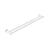 Mecca Double Towel Rail 600mm Matte White