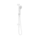 Mecca Shower Rail With Air Shower Matte White