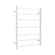 Non-Heated Towel Ladder Matte White