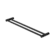 New Mecca Double Towel Rail 600mm Matte Black